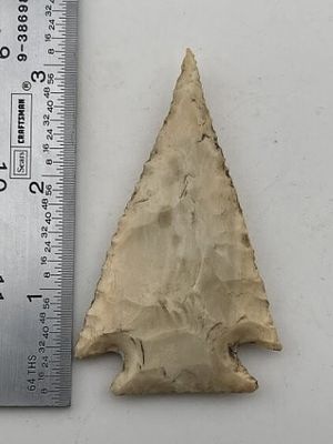 3" Marshall Indian Artifact Arrowhead. KEY WORDS: INDIAN ARTIFACT ARTIFACTS ARROWHEAD ARROWHEADS 
