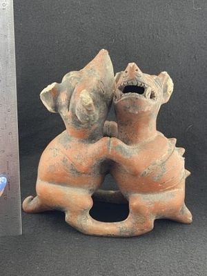 Pre-Columbian Pottery Vessel Indian Artifact Arrowhead. KEY WORDS: INDIAN ARTIFACT ARTIFACTS 