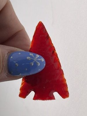 Arrow Point Indian Artifact Arrowhead. KEY WORDS: INDIAN ARTIFACT ARTIFACTS ARROWHEAD ARROWHEADS 