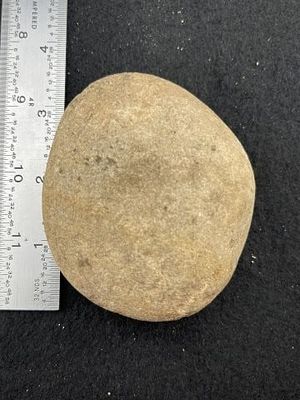 Discoidal Indian Artifact Arrowhead. KEY WORDS: INDIAN ARTIFACT ARTIFACTS ARROWHEAD ARROWHEADS 