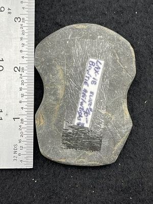 Chipped Axe Indian Artifact Arrowhead. KEY WORDS: INDIAN ARTIFACT ARTIFACTS ARROWHEAD ARROWHEADS 