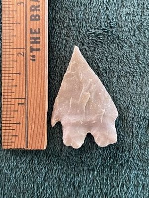 Texas Point Indian Artifact Arrowhead. KEY WORDS: INDIAN ARTIFACT ARTIFACTS ARROWHEAD ARROWHEADS 