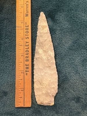 Texas Point Indian Artifact Arrowhead. KEY WORDS: INDIAN ARTIFACT ARTIFACTS ARROWHEAD ARROWHEADS 