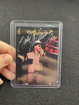 Hank Williams Jr. Hand Signed Authentic Autograph. KEY WORDS: INDIAN ARTIFACT ARTIFACTS 