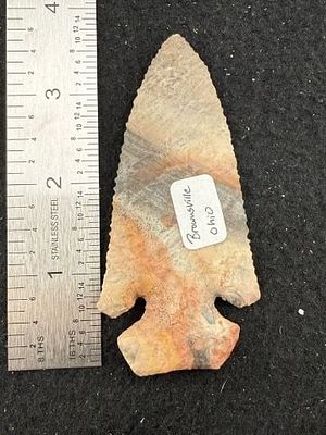 Thebes Indian Artifact Arrowhead. KEY WORDS: INDIAN ARTIFACT ARTIFACTS ARROWHEAD ARROWHEADS 