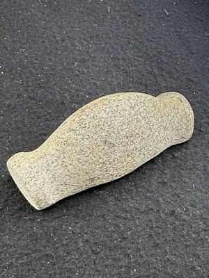 Bar Ammulet from Delaware County, Ohio Indian Artifact Arrowhead. KEY WORDS: INDIAN ARTIFACT 