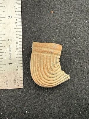 Trade Pipe Indian Artifact Arrowhead. KEY WORDS: INDIAN ARTIFACT ARTIFACTS ARROWHEAD ARROWHEADS 