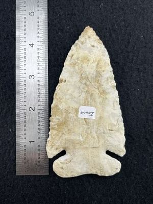 Thebes Indian Artifact Arrowhead. KEY WORDS: INDIAN ARTIFACT ARTIFACTS ARROWHEAD ARROWHEADS 