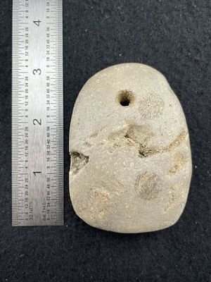 Pendant Indian Artifact Arrowhead. KEY WORDS: INDIAN ARTIFACT ARTIFACTS ARROWHEAD ARROWHEADS 