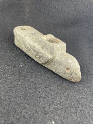 Hawk Effigy Stone Pipe Indian Artifact Arrowhead. KEY WORDS: INDIAN ARTIFACT ARTIFACTS ARROWHEAD 