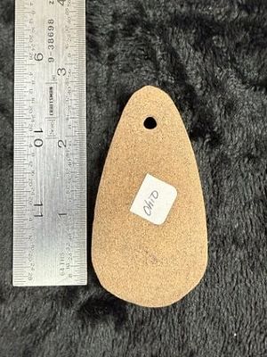 Pendant from Ohio Indian Artifact Arrowhead. KEY WORDS: INDIAN ARTIFACT ARTIFACTS ARROWHEAD 