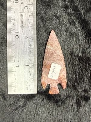 Arrow Point from Oregon Indian Artifact Arrowhead. KEY WORDS: INDIAN ARTIFACT ARTIFACTS 