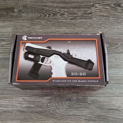 STABILIZER KIT FOR GLOCK PISTOLS 20/20 MANUF BY RECOVER TACTICAL. Manufactured in Israel by 