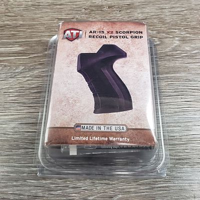 AR-15 SCORPION RECOIL PISTOL GRIP MANUF. IN USA BY ATI. Manufactured in USA by "Advanced 