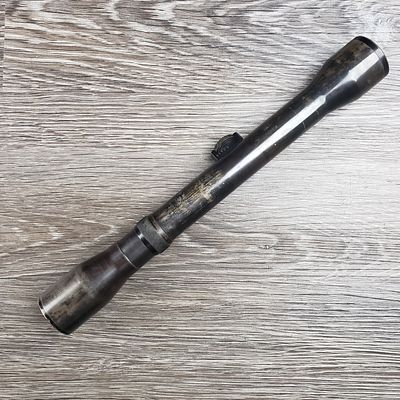 EARLY PRE-WAR DR. WALTER GERARD COMMERCIAL MODEL K 5.75x RIFLE SCOPE. Early Dr. Walter Gerard 