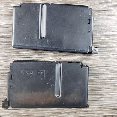 LOT OF (2) REMINGTON 788 7mm-08 CAL. 5-ROUND MAGAZINES. Black-Blued Steel 
Good Condition