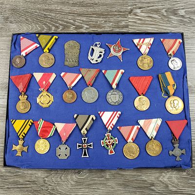WWI AUSTRIA-HUNGARY & EUROPEAN MILITARIA MEDALS EXPLORATION, BRAVERY, COMMEMORATIVE & SERVICE AWARDS