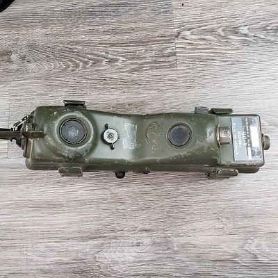 RARE IDF MILSURP RT-196/PRC-6 FIELD RADIO "WALKIE-TALKIE", IDF SIGNAL CORPS MARKED. This rare 