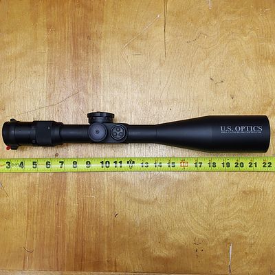 U.S. OPTICS ER 5-25x58mm (34mm Tube) Digital Red First Focal Plane, 110 Click EREK Elevation 