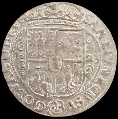 Польша. 1 орт. 1623 года. Сигизмунд III (Король Польский, Шведский, Великий Князь Литовский)