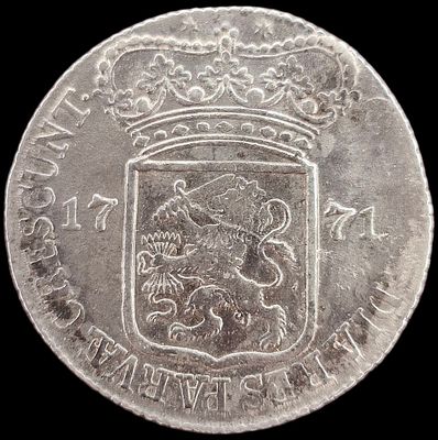 Голландская республика. 1 серебряный дукат. 1771 года