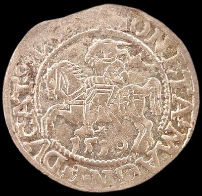 Литва ½ гроша, 1559 года. Сигизмунд II Август