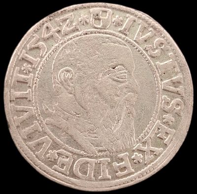 Пруссия 1 грош, 1542 года