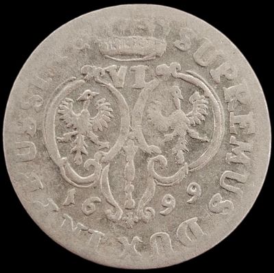 Бранденбург-Пруссия 6 грошей, 1699 года