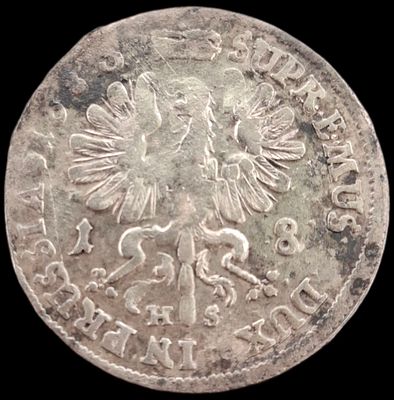 Бранденбург-Пруссия 18 грошей, 1685 года