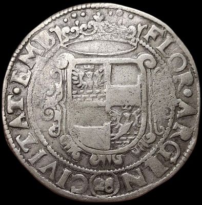 28 Стюверов - Флорин. Эмден.1624 -1637 года.