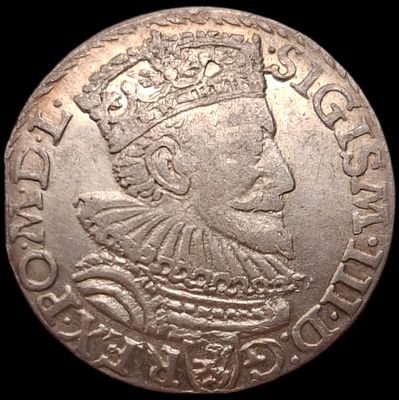 3 гроша 1594 года. Мальборк! не частый!