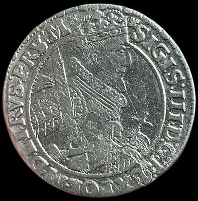 Польша 1 орт, 1621 года. Сигизмунд III (Король Польский, Шведский, Великий Князь Литовский)