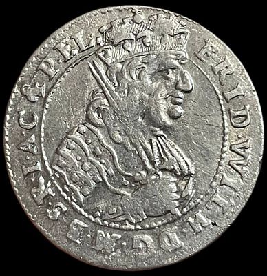 Орт 1685 года. Фридрих Вильгельм. Пруссия