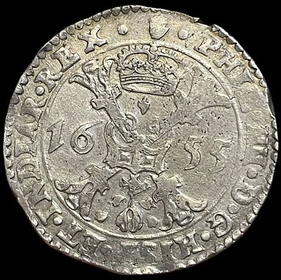 Талер Патагон 1655 года. Антверпен