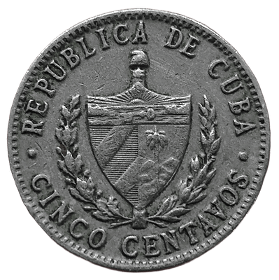 Куба 5 сентаво, 1961 года.
Фидель Кастро