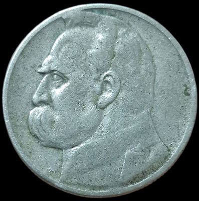 2 злотых 1934 Пилсудский