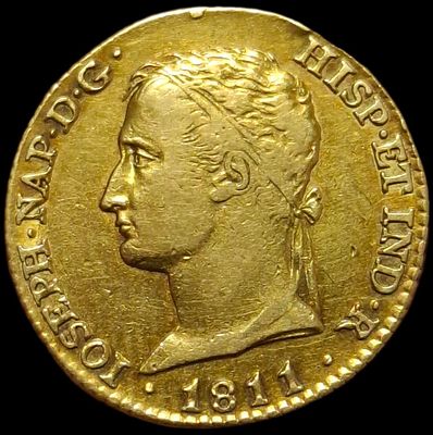 Испания 80 реалов, 1811. Иосиф I Наполеон