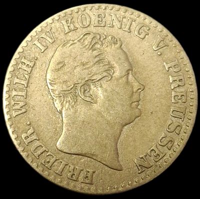 Пруссия 2&frac12; серебряных гроша, 1850