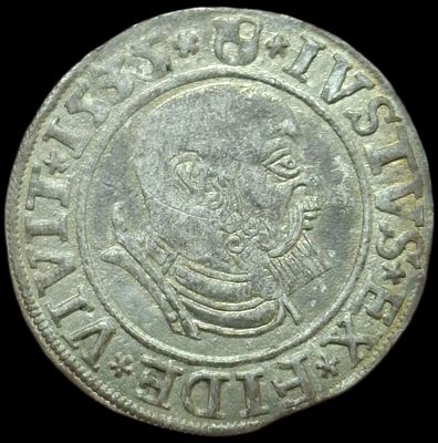 Пруссия 1 грош, 1535
