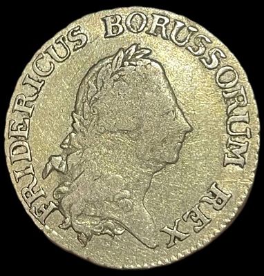 Пруссия 1 дьёр, 1786 R