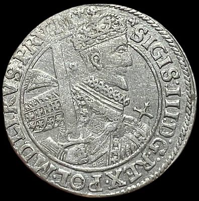 1 орт, 1621. Сигизмунд III (Король Польский, Шведский, Великий Князь Литовский)