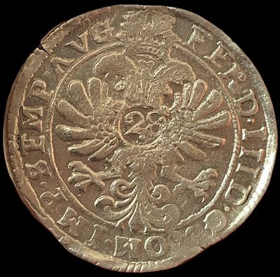 Голландская республика 28 стюверов. 17 век