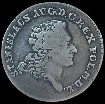 8 серебряных грошей. Станислав Август Понятовский (Король Польский, Великий Князь Литовский)