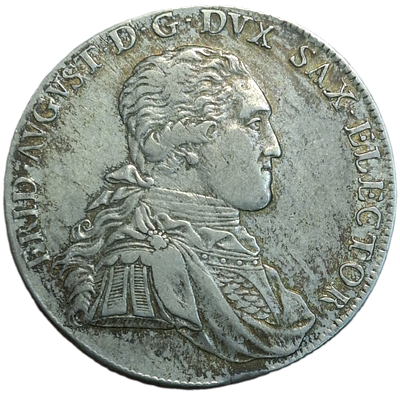 Талер 1794 Фридерих Август 3. Отличное состояние
