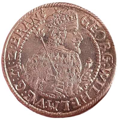 Орт 1624 Георг Брандербург-Пруссия Люкс