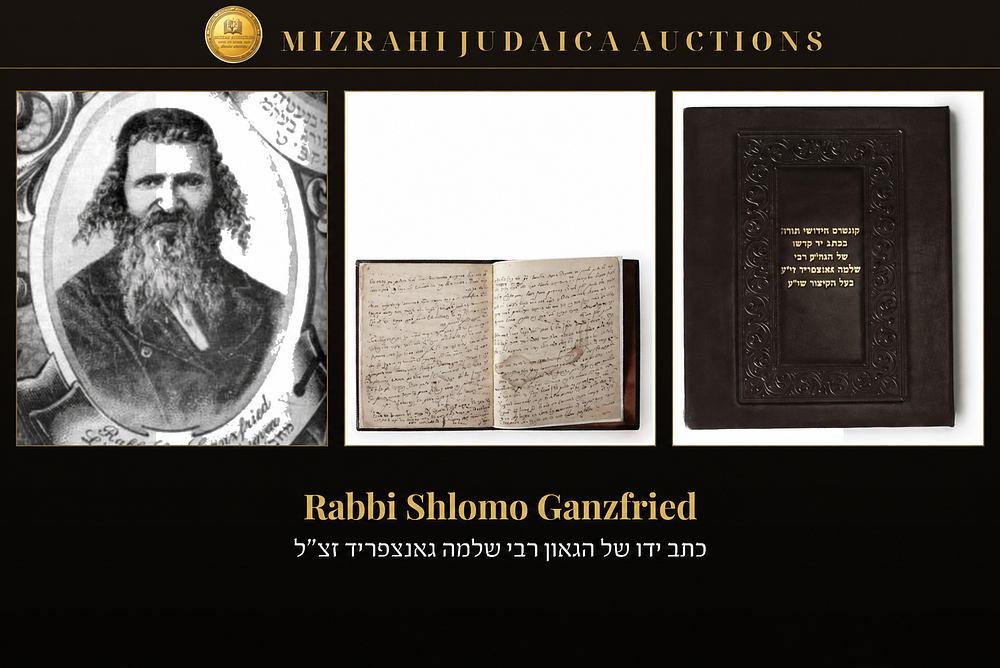 67 pages in The Holy Handwriting of the Gaon Rabbi Shlomo Ganzfried, Author of the Kitzur 