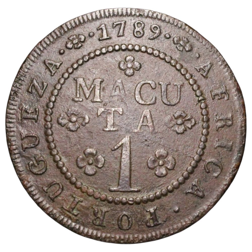 ANGOLA- MACUTA 1789, COBRE, 44mm, 36.9gr, AG03.01.