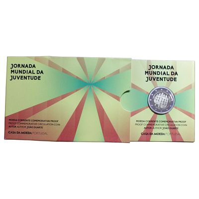 PORTUGAL- 2 EUROS 2023, PROOF, JORN. MUNDIAL JUVENT.