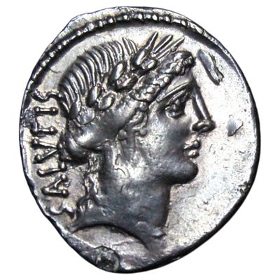 REP. ROMANA- ACILIUS GLABRIO, DENÁRIO, ACILIA, 49AC, 3.75gr, 20.2mm, Sear 412, RRC 442/1