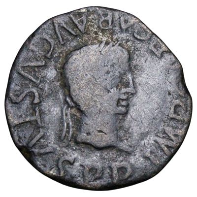 IMPÉRIO ROMANO/IBÉRICA- CÉSAR AUGUSTO, ASSE (CALAGURRIS-LA RIOJA, 27/14 AC), 10.59gr, 26.5mm 